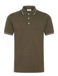 Lindbergh - Polo Pique W. Contrast Piping - L&uuml;hikeste varrukatega - XXXL