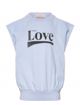 THE ANIMALS OBSERVATORY - Squab Kid Top Soft Blue - L&uuml;hikeste varrukatega - 8 Y