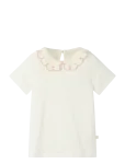 Lil'Atelier - Nmffundo Ss Slim Top Lil - L&uuml;hikeste varrukatega - 116