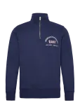 Gant - Printed Graphic Half Zip - Dressipluusid - M