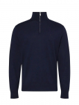 Calvin Klein - Ls 100% Merino Qz 14Gg - Poolpika lukuga džemprid - XXL