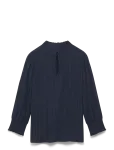 FREE/QUENT - Blouse From Freequent In A Light Material Of Recycled Polyester With A Fine Text - Pikkade varrukatega - XS
