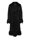 ONLY - Onlvienna Faux Suede Fur Coat Cc Otw - Kunstkarusnahk - XS