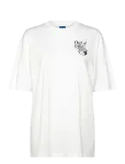 HUGO BLUE - Oversized_Tee_B_10 - L&uuml;hikeste varrukatega - L
