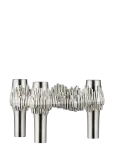 STOFF Nagel - Quist Candle Holder - Brushed Chrome - K&uuml;&uuml;nlajalad - 5.9X10CM
