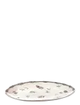 Serax - Serax Marni Midnight Flowers Oval Plate &deg;2 S Mirtillo Nude - Serveerimisvaagnad - 22 CM