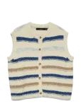 Vero Moda - Vmkira Sl O-Neck Stripe Vest Boo - Kootud vestid - S