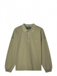 Mads N&oslash;rgaard - Light Terry Polo Sweat - Pikkade varrukatega - XL