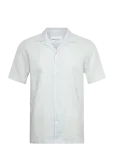 Lindbergh - Cotton Structure Shirt S/S - L&uuml;hikeste varrukatega s&auml;rgid - S
