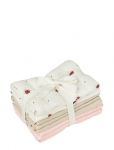 Vanilla Copenhagen - Stofbleer 6-Pak - Lady Lovebug - Musliinlapid - 70X 70CM