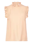 Coster Copenhagen - Top With Ruffles - Varrukateta - 36