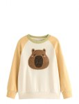 Lindex - Sweatshirt Capybara Raglan - Dressipluusid - 116