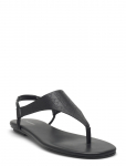 Calvin Klein - Org Flat Sndl Thong Lth Aop - Madalad sandaalid - 37