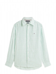 Tommy Hilfiger - Linen Essential Gingham Rf Shirt - Vabaaja s&auml;rgid - XXL