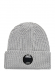 C.P. Company - Logo Ribbed Beanie (Merino) - Kootud m&uuml;tsid - ONE SIZE