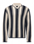 Jack & Jones - Jorupstate Knit Stripe Polo - Pikkade varrukatega - L