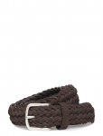 Anderson's - Woven Suede Belt Sand - 3Cm - Punutud v&ouml;&ouml;d - 110