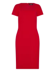 Lauren Ralph Lauren - Faille Short-Sleeve Cocktail Dress - P&otilde;lveni ja midi - 40