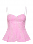 Gina Tricot - Peplum Loungewear Top - Topid - XL
