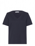 Coster Copenhagen - Cc Heart Basic Regular V-Neck T-Shi - L&uuml;hikeste varrukatega - XS