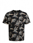 Jack & Jones - Jormontauk Aop Tee Crew Neck - L&uuml;hikeste varrukatega - XS
