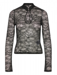 Gina Tricot - Lace Top - Pikkade varrukatega - XL