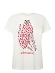 Lollys Laundry - Romall Cat T-Shirt - L&uuml;hikeste varrukatega - S