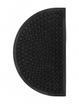 House Doctor - Door Mat, Hdentry, Half Round, Blac - Uksematid - 75X 45X 0.8CM