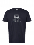 Diesel - T-Just Tone On Tone Maglietta - L&uuml;hikeste varrukatega - XXL