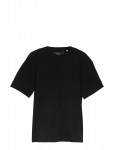 Tom Tailor - Relaxed Rib Sleeve T-Shirt - L&uuml;hikeste varrukatega - M