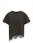 Kids Only - Kogkamil S/S Assymetric Lace Tee Jrs - L&uuml;hikeste varrukatega - 146-152