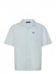 Fred Perry - Seersucker Revere Collar Shirt - L&uuml;hikeste varrukatega s&auml;rgid - XL