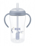 NUK - Perfect Match Learner Bottle Straw 260 Ml, Penguin - Nokaga tasssid - 260 ML