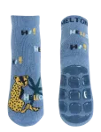 Melton - Leopard Socks - Anti-Slip - Libisemisvastased sokid - 17/19