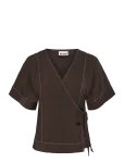 Object - Objjacira S/S Re Wrap Top E Tne - L&uuml;hikeste varrukatega - 42