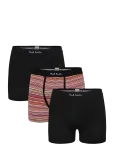 PS Paul Smith - Men Trunk 3 Pack Blk Sign - Bokserid - S