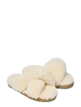 Rosemunde - Rhsydney Shearling Cross Sandal - Madalad sandaalid - 41