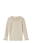 Fliink - Kenna Lace Ls Blouse - Pluusid ja tuunikad - 122