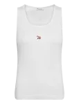 Maison Kitsune - Baby Fox Ribbed Tank Top - Varrukateta - XL