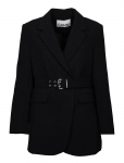 Ganni - Bonded Crepe Blazer - V&ouml;&ouml;ga bleiserid - 38