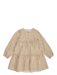 M&uuml;sli - Woven Stripe Layer L/S Dress - Pikkade varrukatega vabaajakleidid - 116