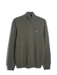 Original Penguin - 7Gg Lambswool 1/4 Zi - Poolpika lukuga džemprid - L