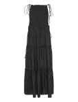 Ganni - Maxi Smock Tie Dress - Suvekleidid - 38