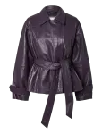 YAS - Yaslibana Ls Leather Jacket - Nahk - 40