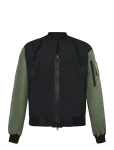 Stutterheim - Bredsand Zip Matte Black - Bomber-jakid - S