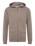 Davida Cashmere - Man Chunky Rib Hood - Lukuga džemprid - XL