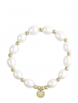 Bud To Rose - Pearl Elastic Bracelet - K&auml;ev&otilde;rud - ONE SIZE