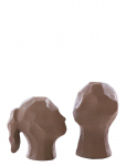 Cooee Design - Sculpture Benedict & Amal Earth - Portselankujud ja skulptuurid - ONE SIZE