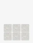 Morris & Co - Coasters Pure Strawberry Thief 6-P - Joogialused - ONE SIZE