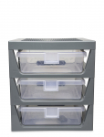 LEGO STORAGE - Lego 3-Drawer Storage Rack - Hoiukarbid - 34X 37X 32CM